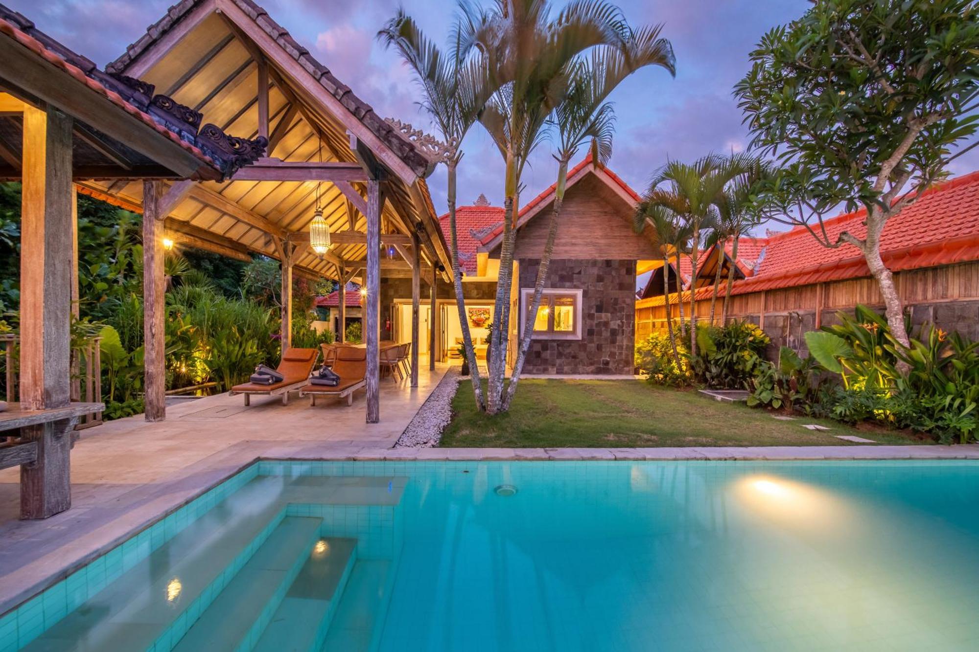 Tropical Villa Indah - Private Jungle Oasis With Pool & Views Uluwatu Exterior foto
